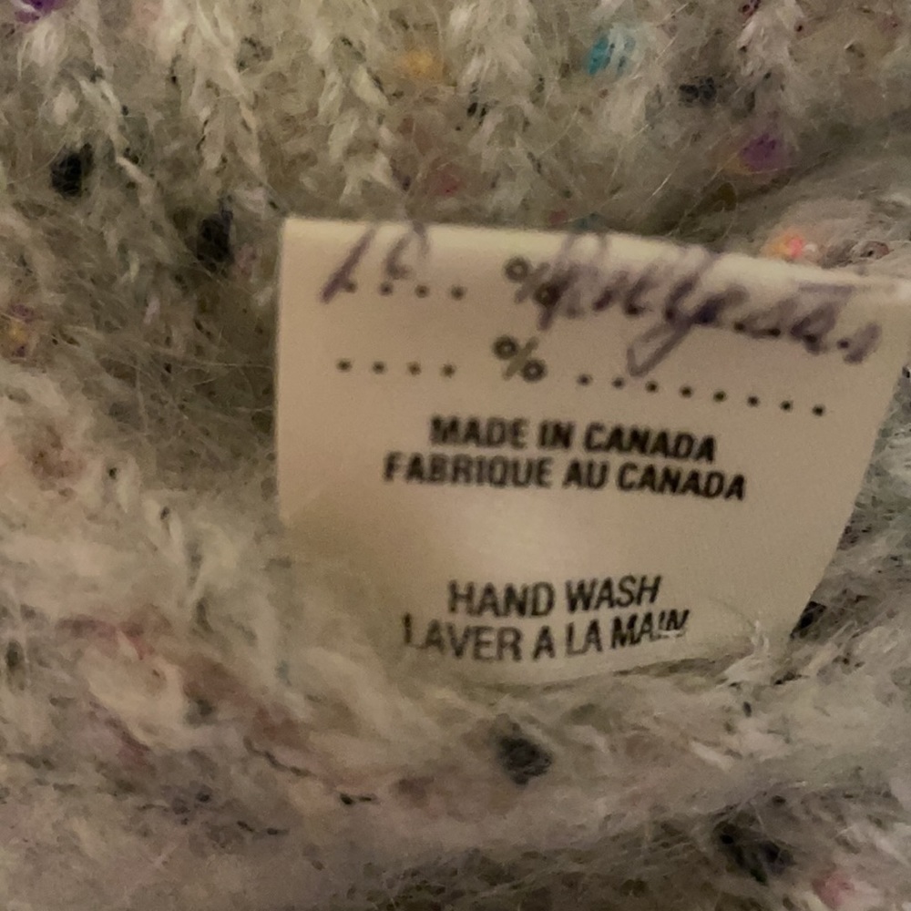 Vintage Mohair Chunky Grampa Sweater Size S. - Picture 9 of 11